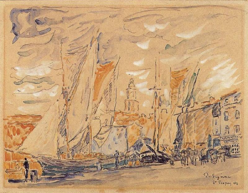 Paul Signac Port oil painting image